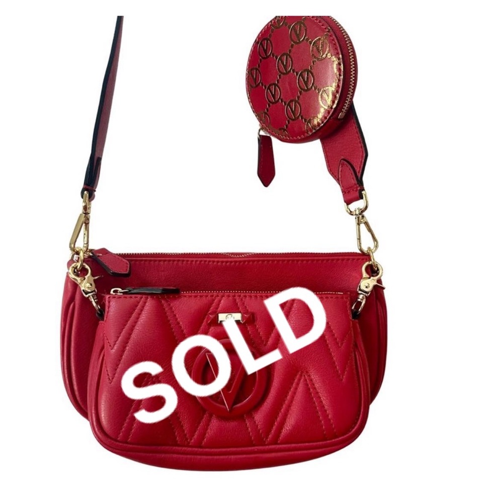 VALENTINO BY MARIO VALENTINO Red Crossbody Bag